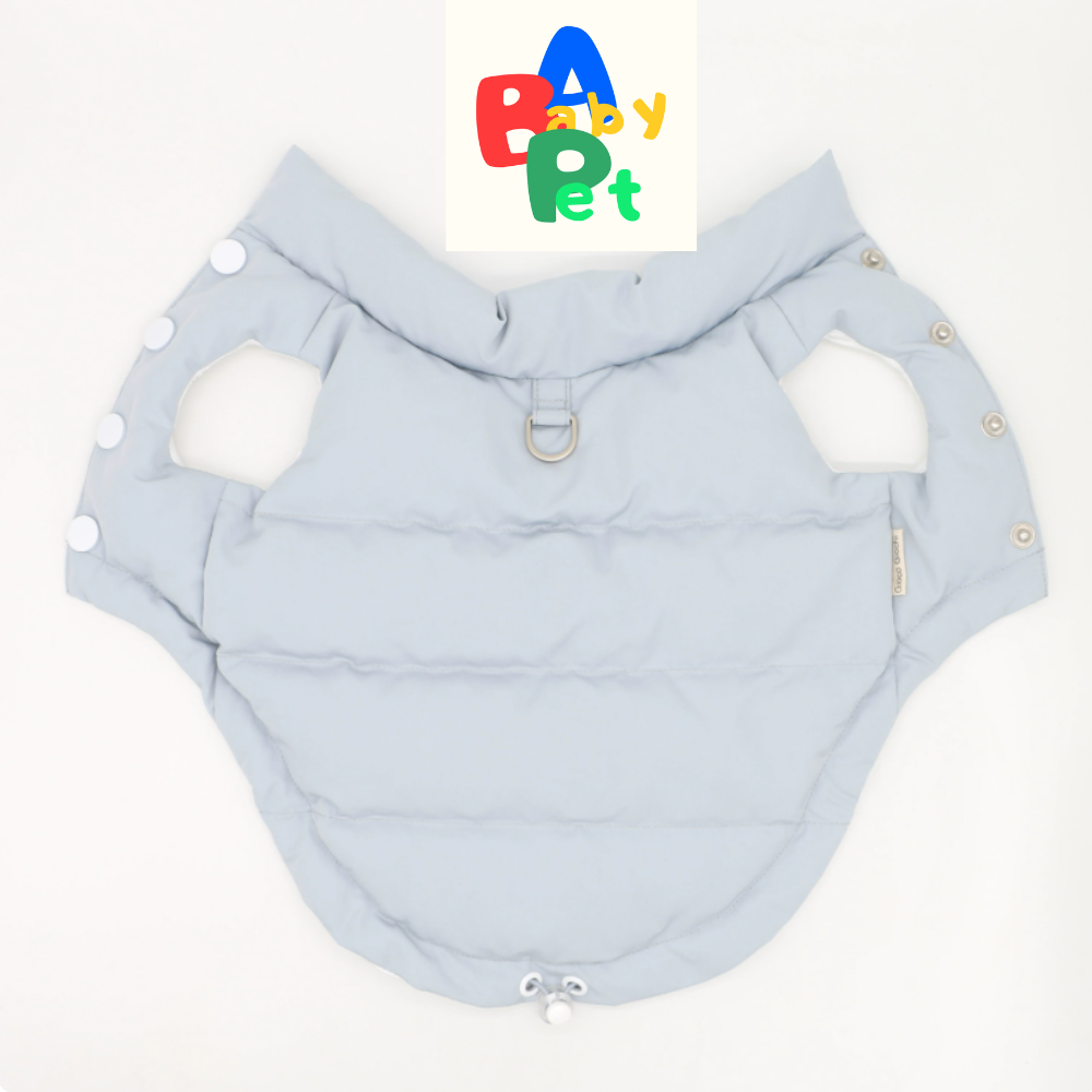 Original Pet Autumn/Winter Thick Sleeveless Adjustable Down Jacket, Warm Teddy Vest for Cats