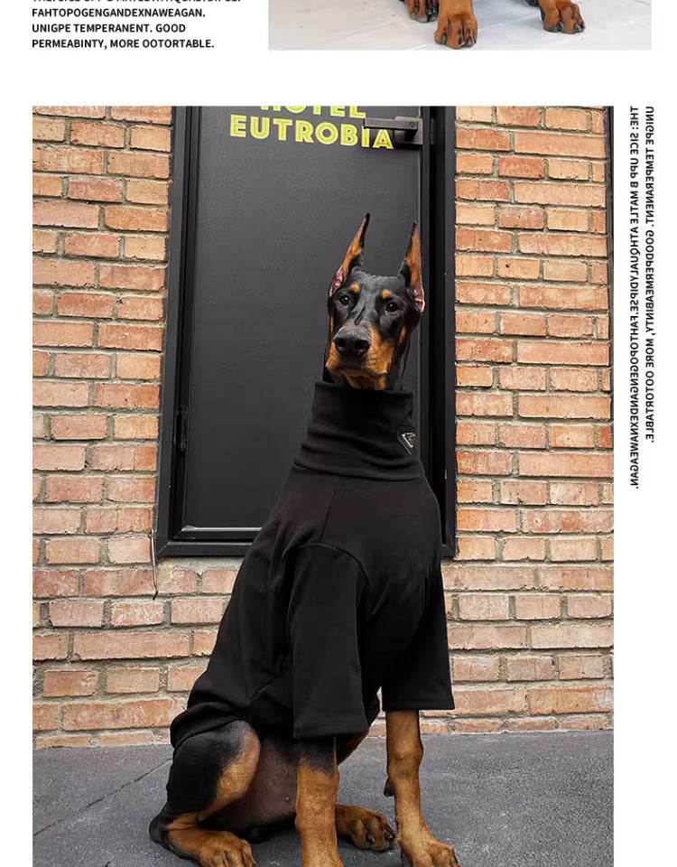 Dog clothes for spring and autumn, large breeds, including Doberman Pinscher, Golden Retriever, Labrador, and Border Collie