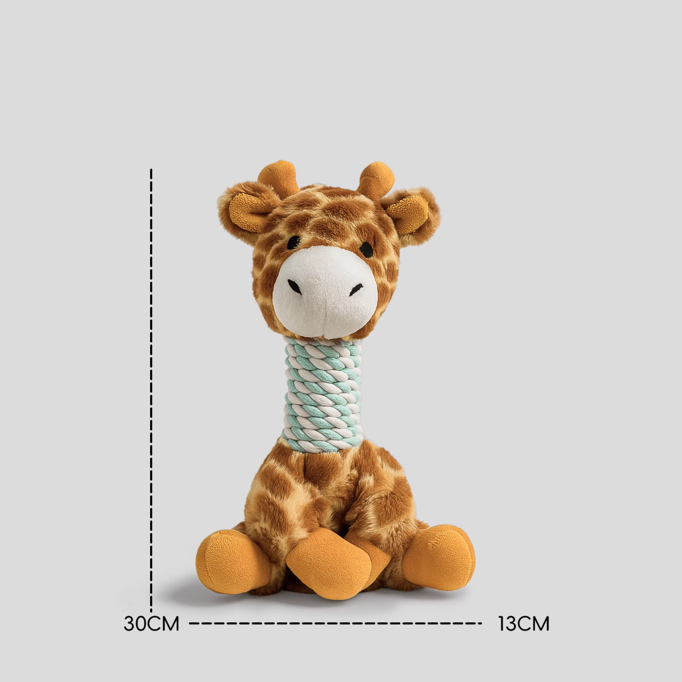 Small dog toy, chewable, makes sound, plush toy, chewable rope, perfect for small dogs like Corgis, a great way to keep them entertained and relieve boredom