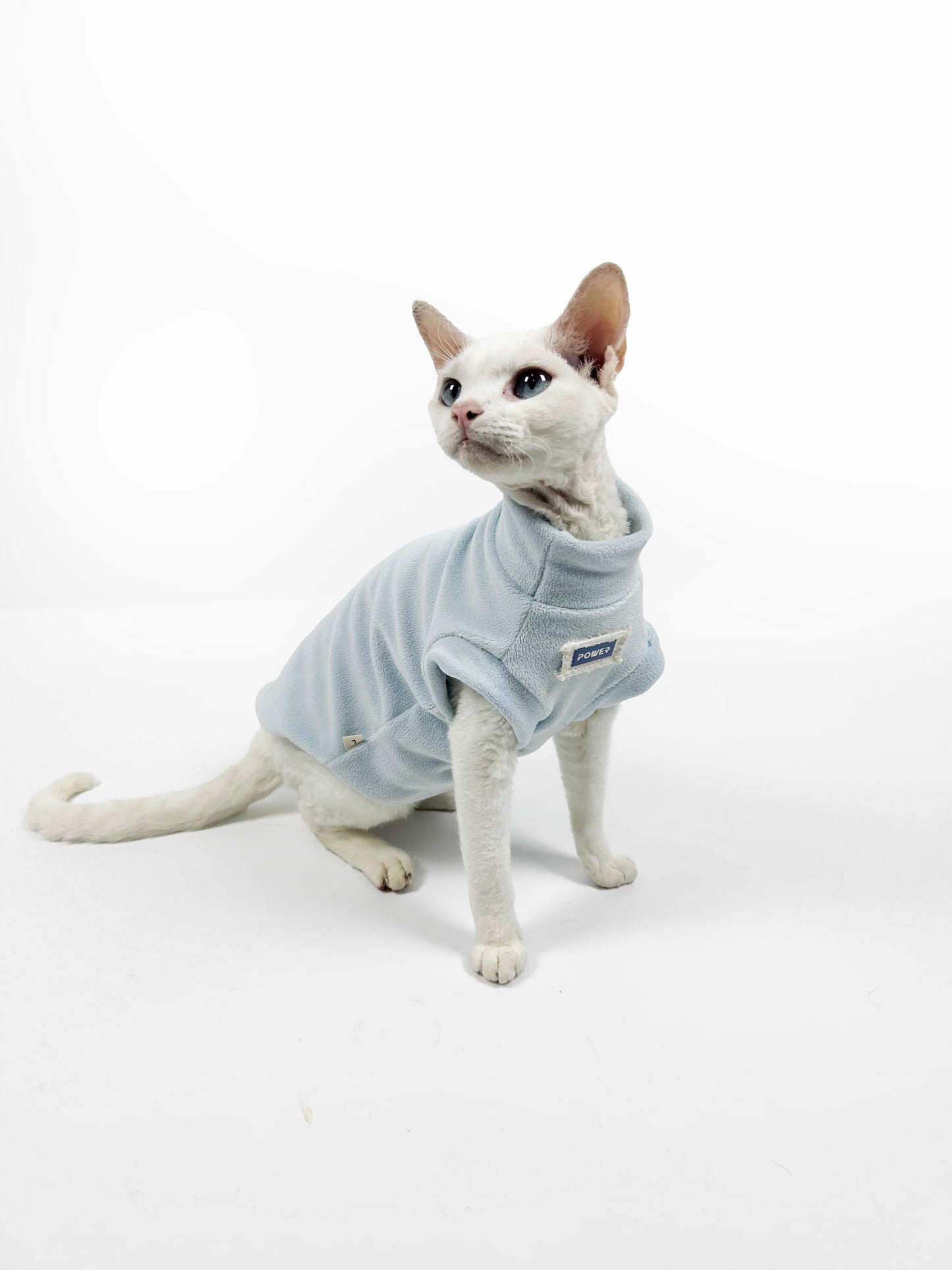 Autumn/Winter Hairless Cat-themed Vest by Sphynx and Devon, Soft and Warm