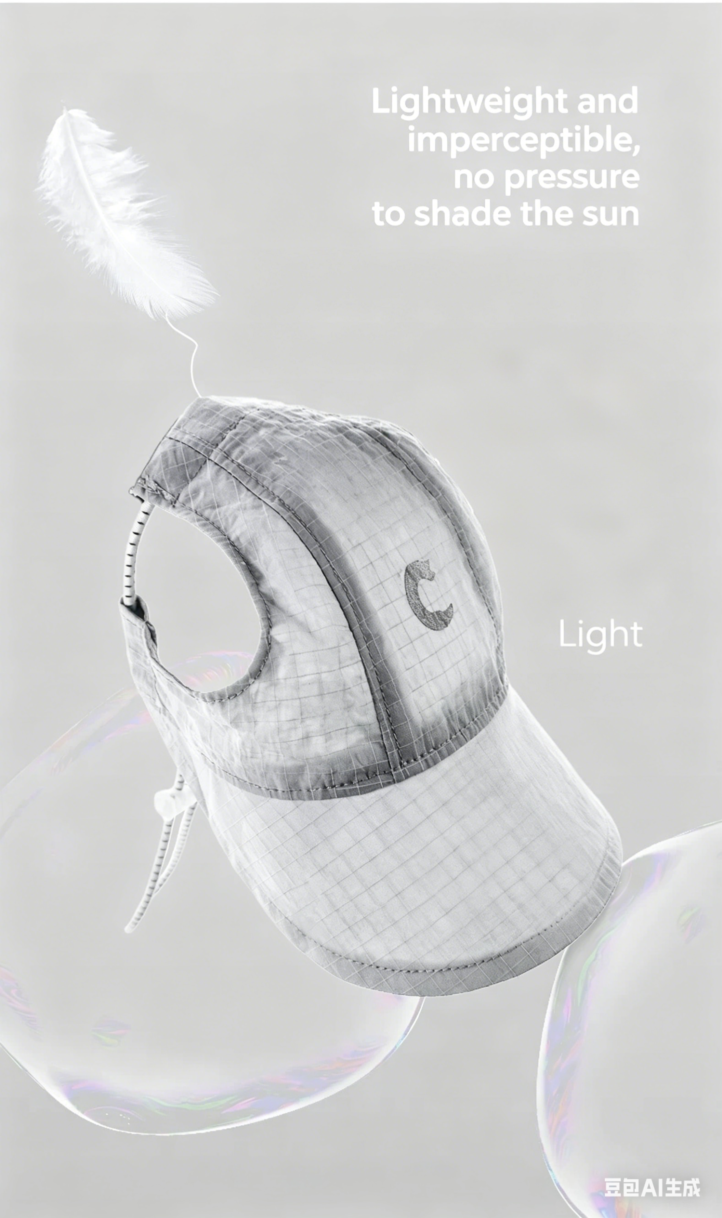 Small dog hat, sun hat, ear-exposing summer outdoor pet hat, Corgi sun hat, cat hat