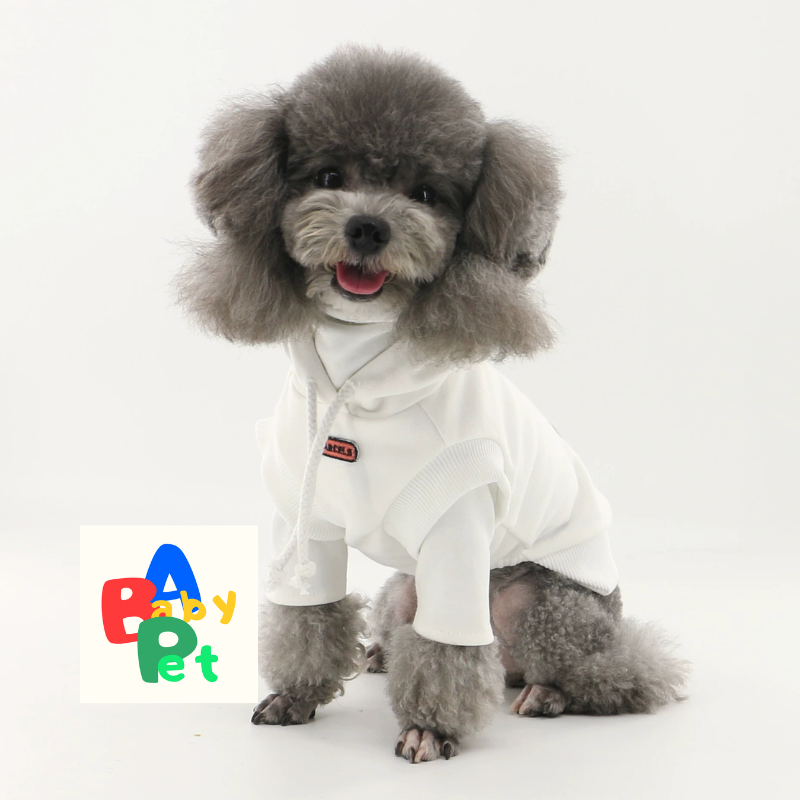 Original Pet Style Spring/Autumn Patchwork Hooded Sweatshirt Vest for Teddy and Bichon Frises