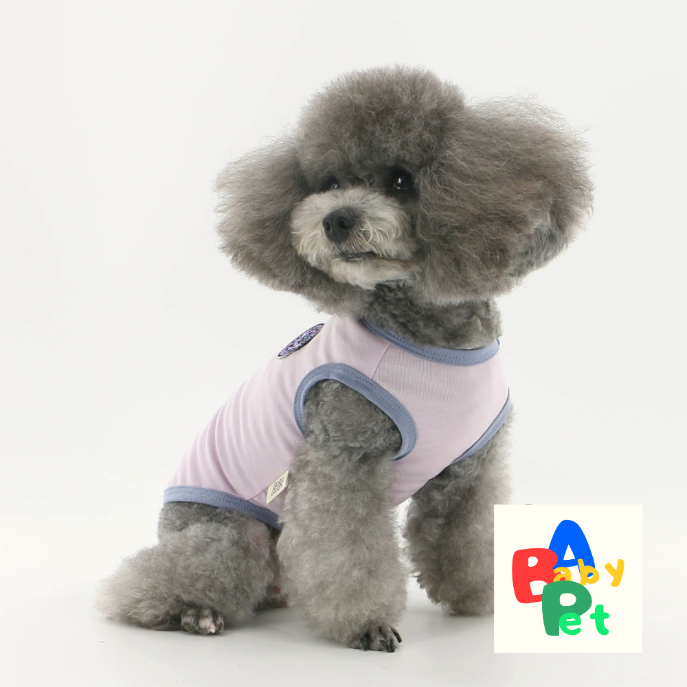 Summer Cooling Cotton Vest for Teddy Dogs (Post-Spaying/Neutering)