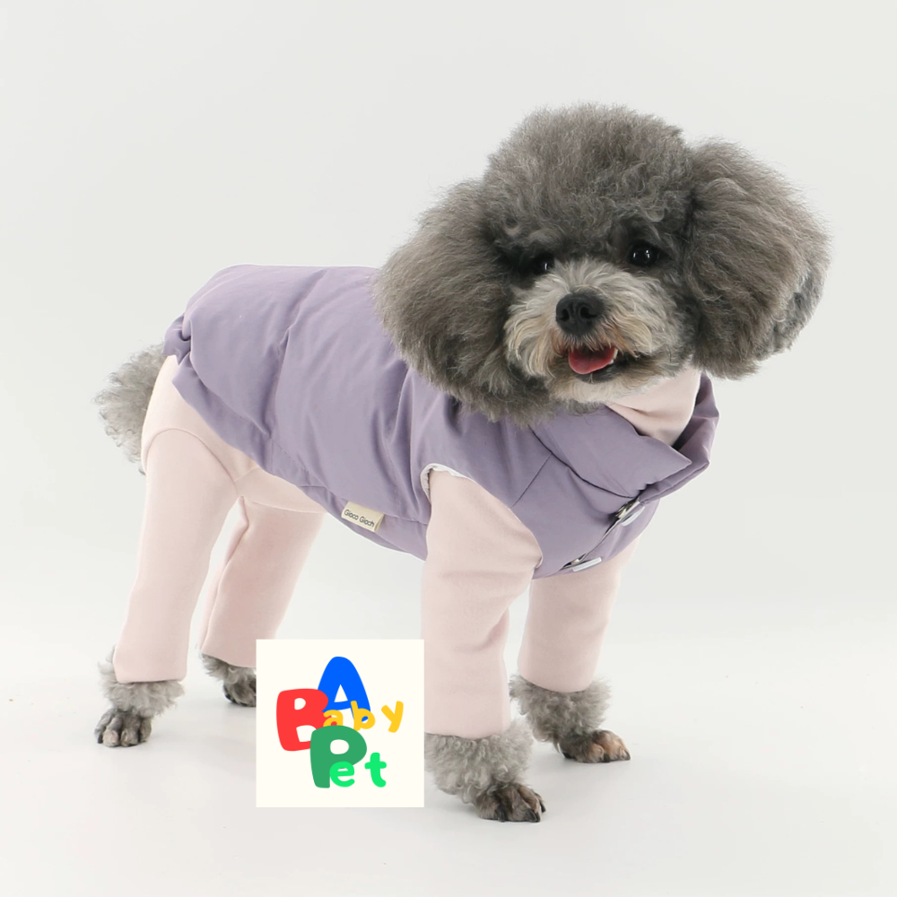 Original Pet Autumn/Winter Thick Sleeveless Adjustable Down Jacket, Warm Teddy Vest for Cats