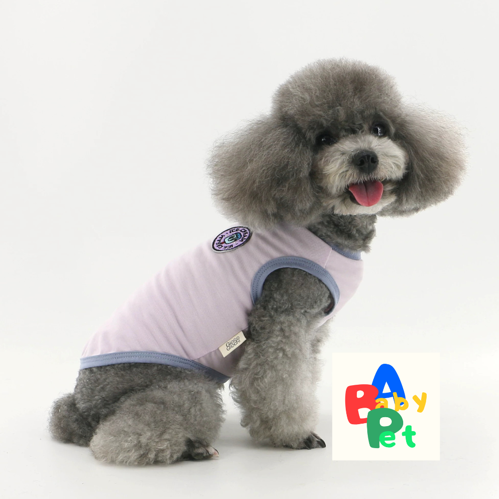 Summer Cooling Cotton Vest for Teddy Dogs (Post-Spaying/Neutering)