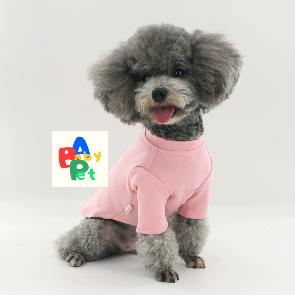 Pet Spring/Autumn Pure Cotton Peruvian Cotton Casual Knitted Multi-Color Base Layer T-Shirt for Teddy Dogs