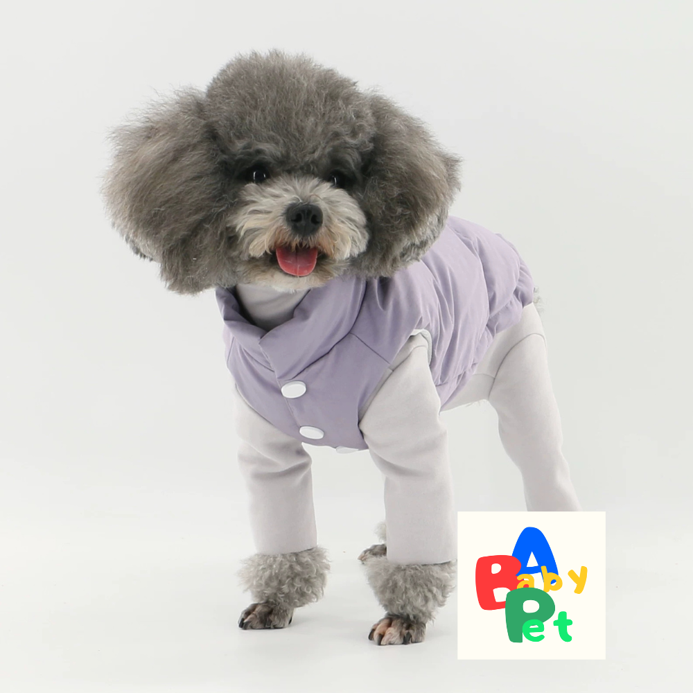Original Pet Autumn/Winter Thick Sleeveless Adjustable Down Jacket, Warm Teddy Vest for Cats