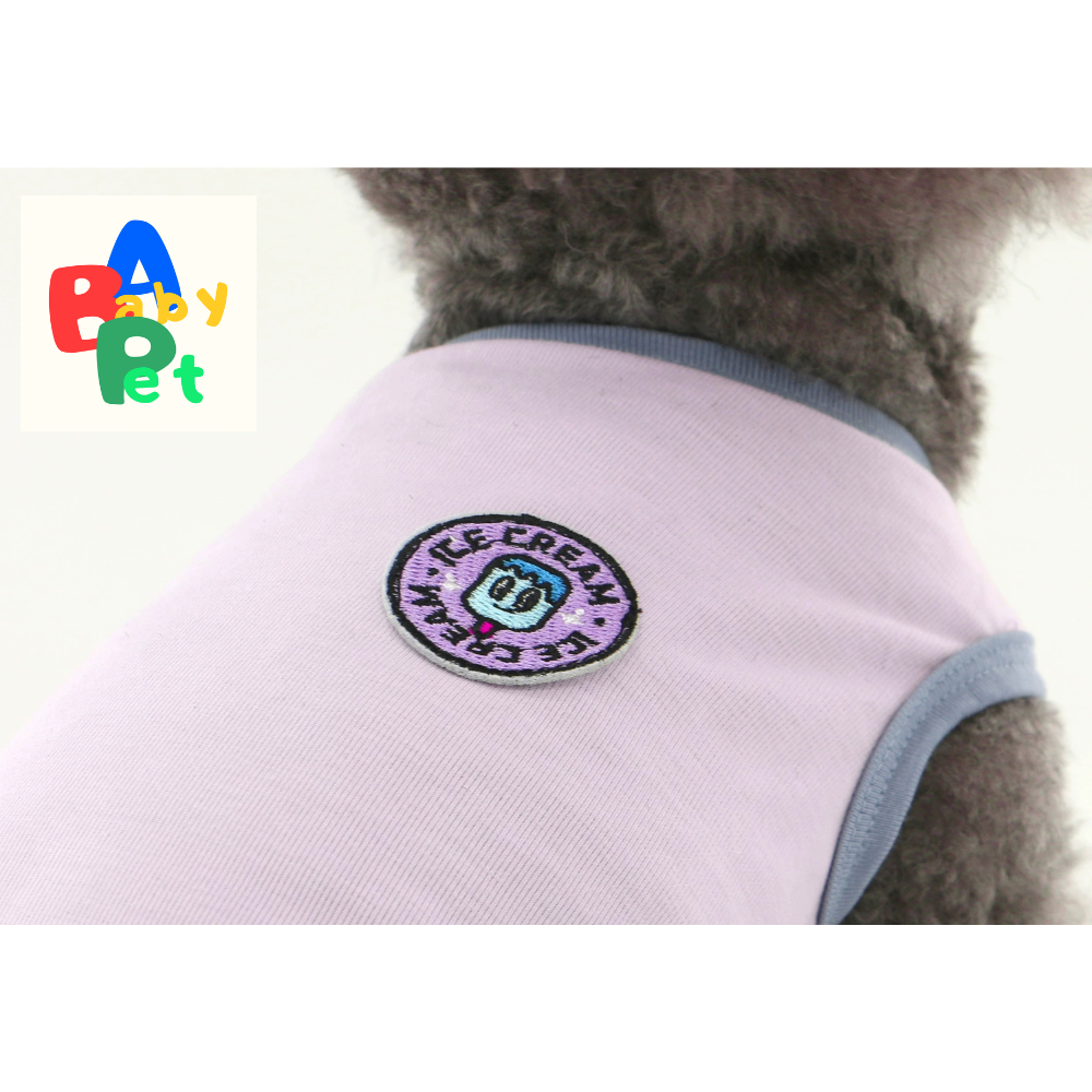 Summer Cooling Cotton Vest for Teddy Dogs (Post-Spaying/Neutering)