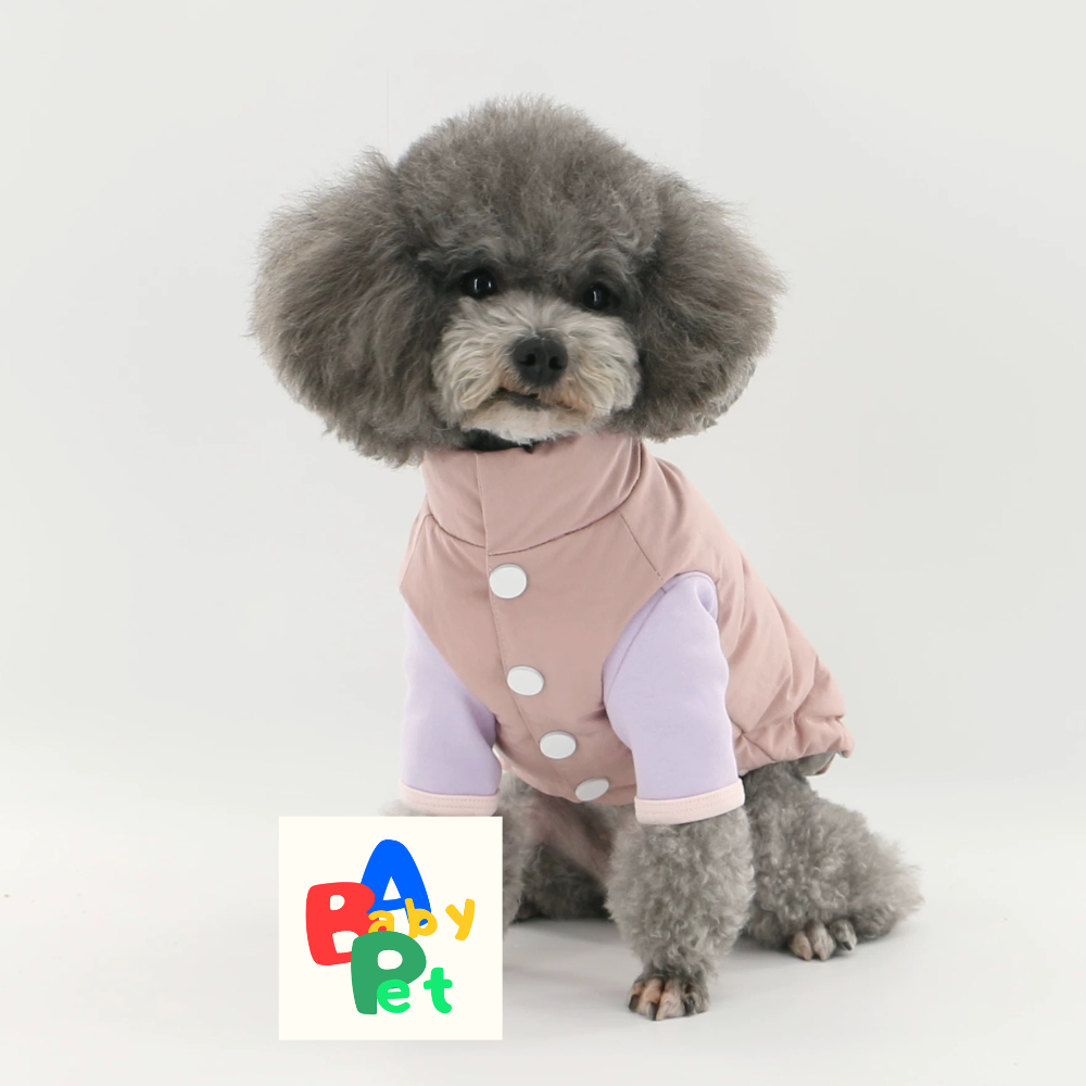 Original Pet Autumn/Winter Thick Sleeveless Adjustable Down Jacket, Warm Teddy Vest for Cats