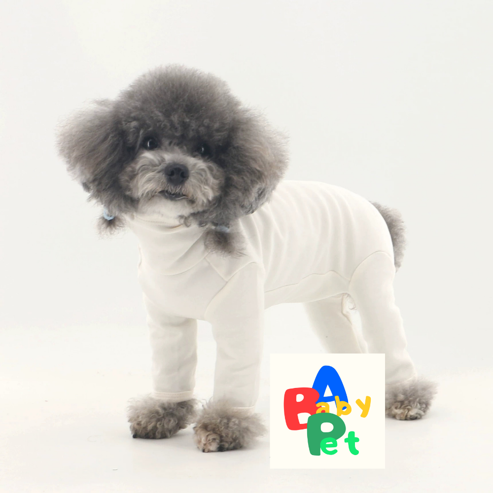 Original Spring/Autumn Pure Cotton Basic Base Layer Teddy Stretch Knit Dog Four-Legged Suit