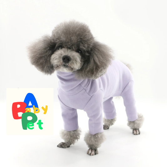 Original Autumn/Winter Soft and Warm Elastic Belly Covering Bodysuit for Teddy Dogs (Autumn/Winter)