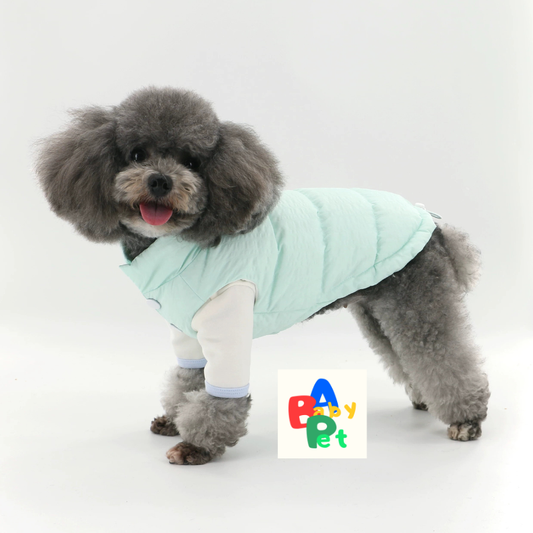 Original Pet Autumn/Winter Thick Sleeveless Adjustable Down Jacket Vest for Teddy Bears