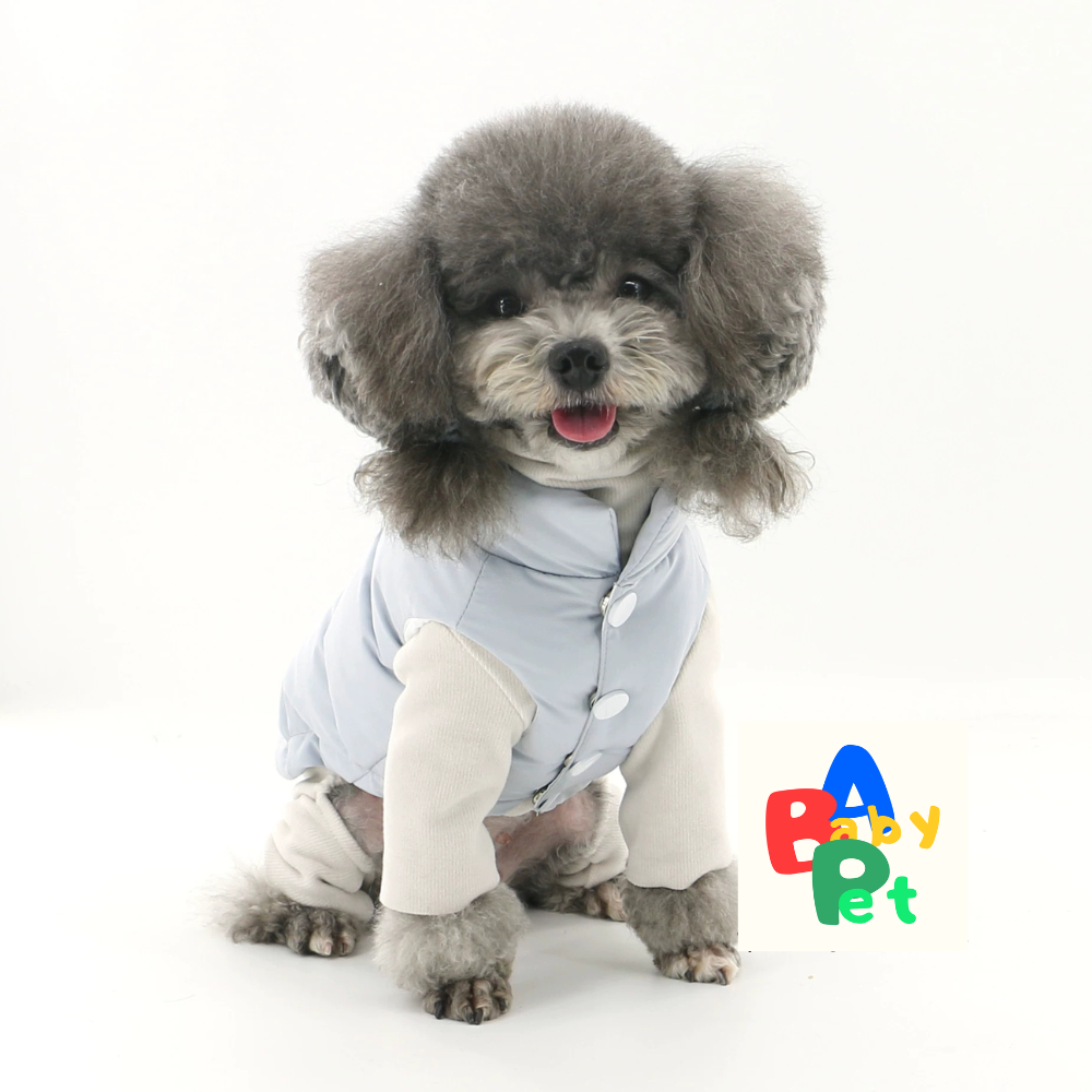 Original Pet Autumn/Winter Thick Sleeveless Adjustable Down Jacket, Warm Teddy Vest for Cats