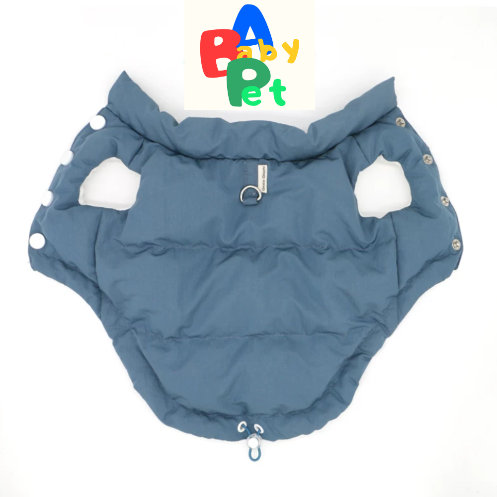 Original Pet Autumn/Winter Thick Sleeveless Adjustable Down Jacket, Warm Teddy Vest for Cats
