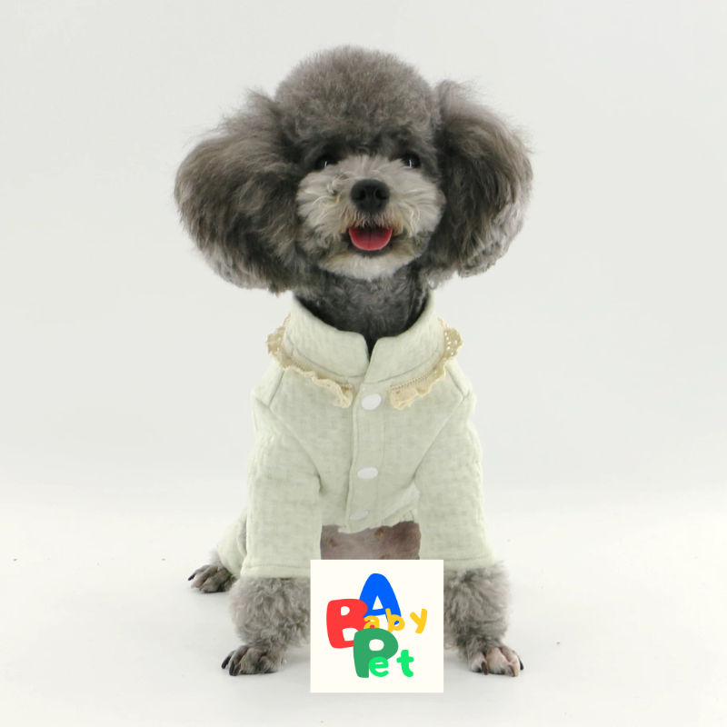 Original Spring/Autumn Thick Cotton-Padded Four-Legged Dog Teddy Onesie