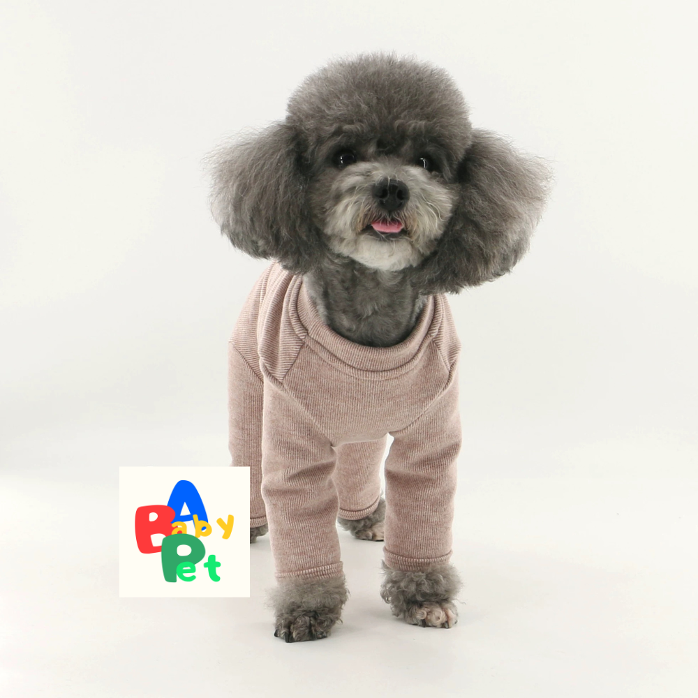 Autumn/Winter Extra Soft and Warm Fetish Fleece for Female Dogs, High-Elastic Round Neck Base Layer for Four-Legged Teddy Bear Dogs