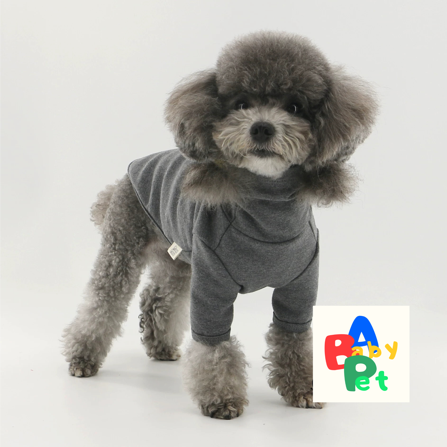 Pet Spring and Autumn Thin Pure Cotton Super Soft High Neck Round Neck Basic Base Shirt Teddy Dog T-shirt