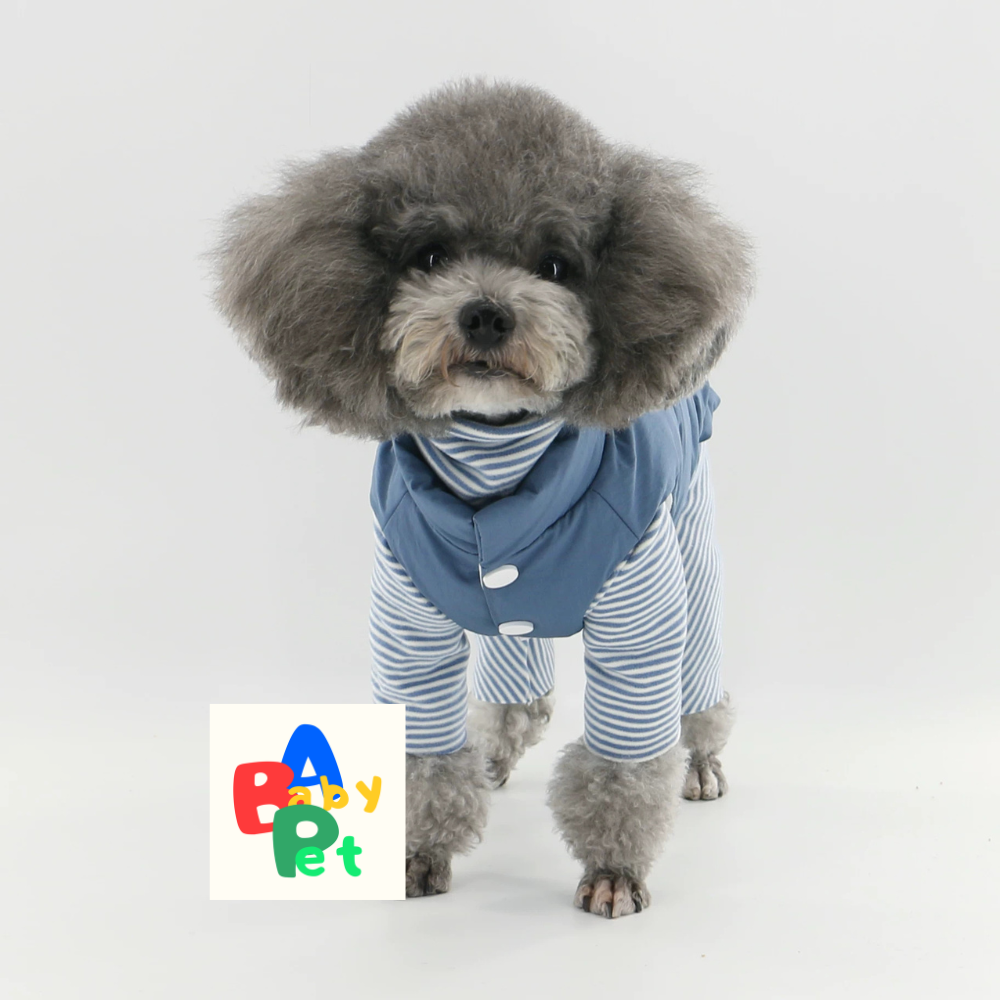 Original Pet Autumn/Winter Thick Sleeveless Adjustable Down Jacket, Warm Teddy Vest for Cats
