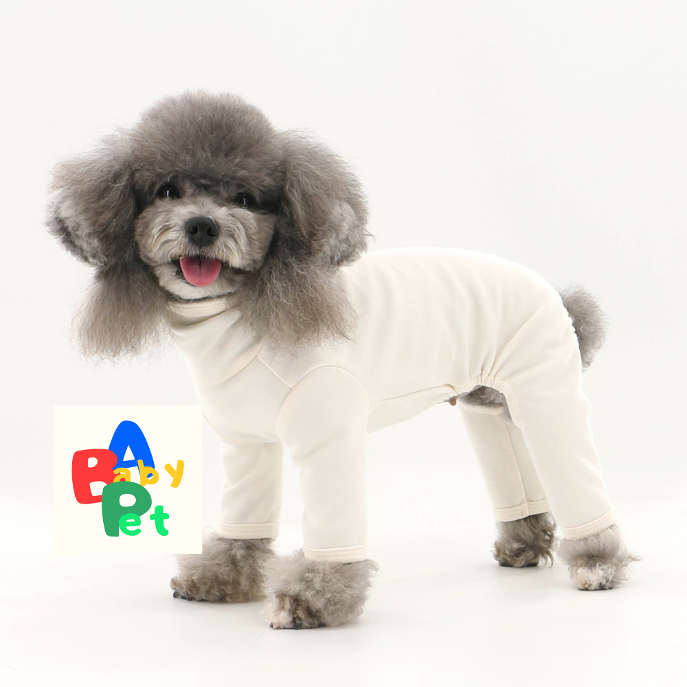 Original Spring/Autumn Pure Cotton Basic Base Layer Teddy Stretch Knit Dog Four-Legged Suit