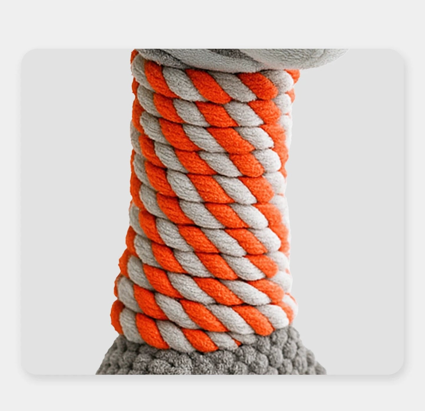 Small dog toy, chewable, makes sound, plush toy, chewable rope, perfect for small dogs like Corgis, a great way to keep them entertained and relieve boredom