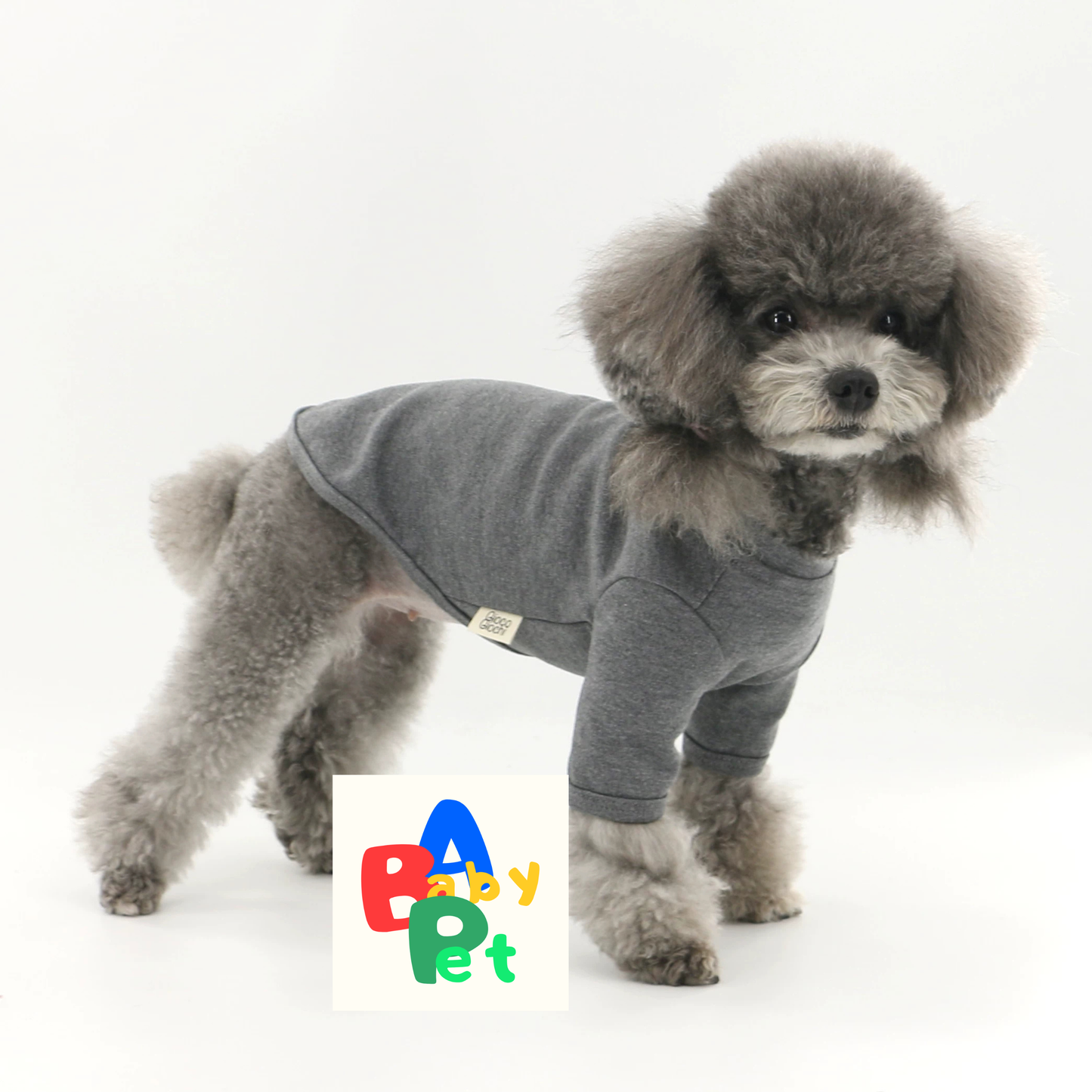 Pet Spring and Autumn Thin Pure Cotton Super Soft High Neck Round Neck Basic Base Shirt Teddy Dog T-shirt