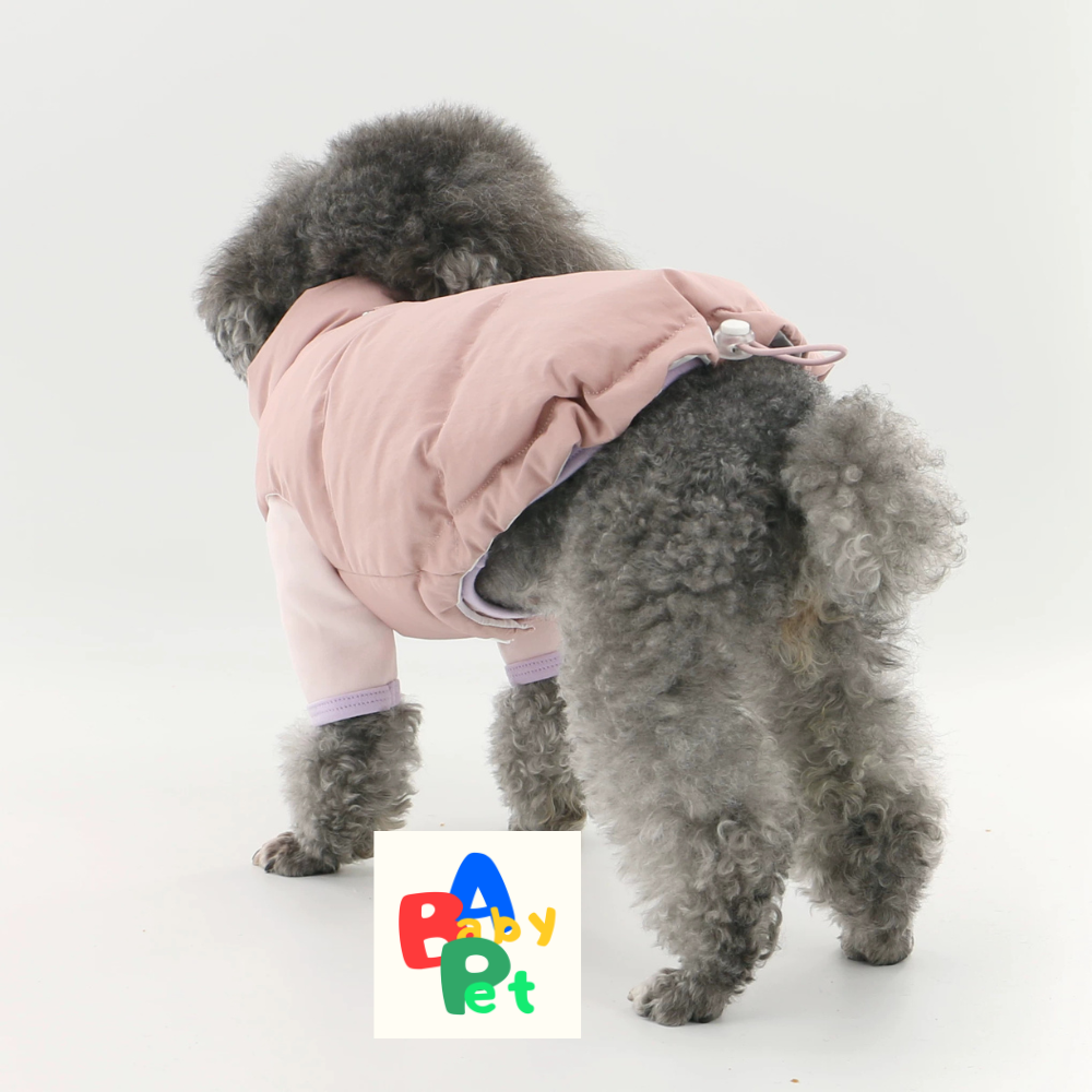 Original Pet Autumn/Winter Thick Sleeveless Adjustable Down Jacket, Warm Teddy Vest for Cats