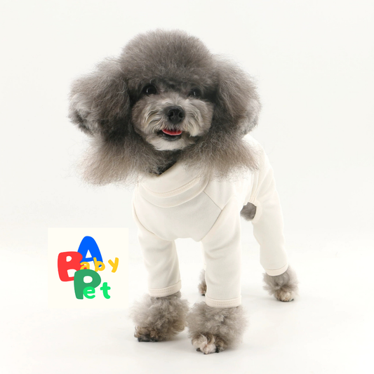 Original Spring/Autumn Pure Cotton Basic Base Layer Teddy Stretch Knit Dog Four-Legged Suit