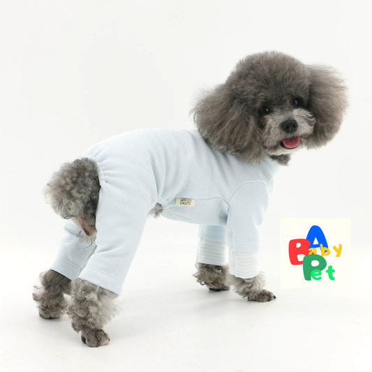 Original Pet Style Spring/Autumn Faux Two-Piece Cotton Undershirt for Female Dogs, Teddy Bear Puppy Sweater