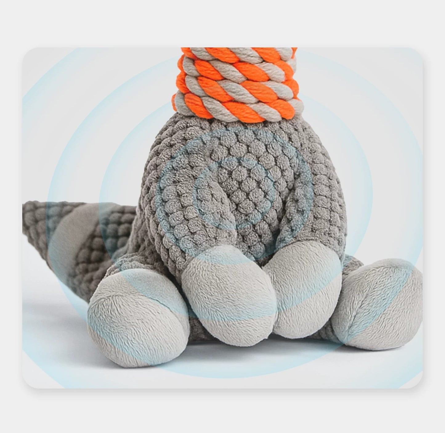 Small dog toy, chewable, makes sound, plush toy, chewable rope, perfect for small dogs like Corgis, a great way to keep them entertained and relieve boredom