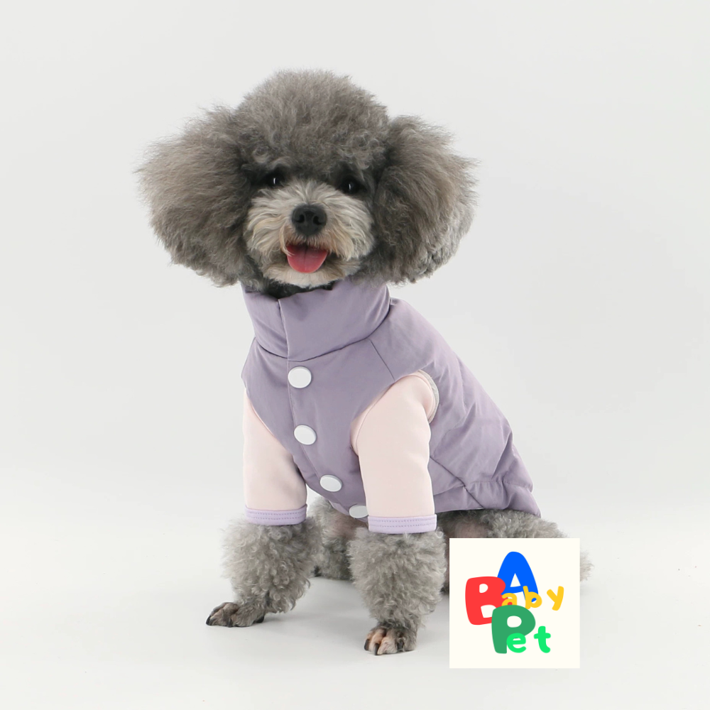 Original Pet Autumn/Winter Thick Sleeveless Adjustable Down Jacket, Warm Teddy Vest for Cats