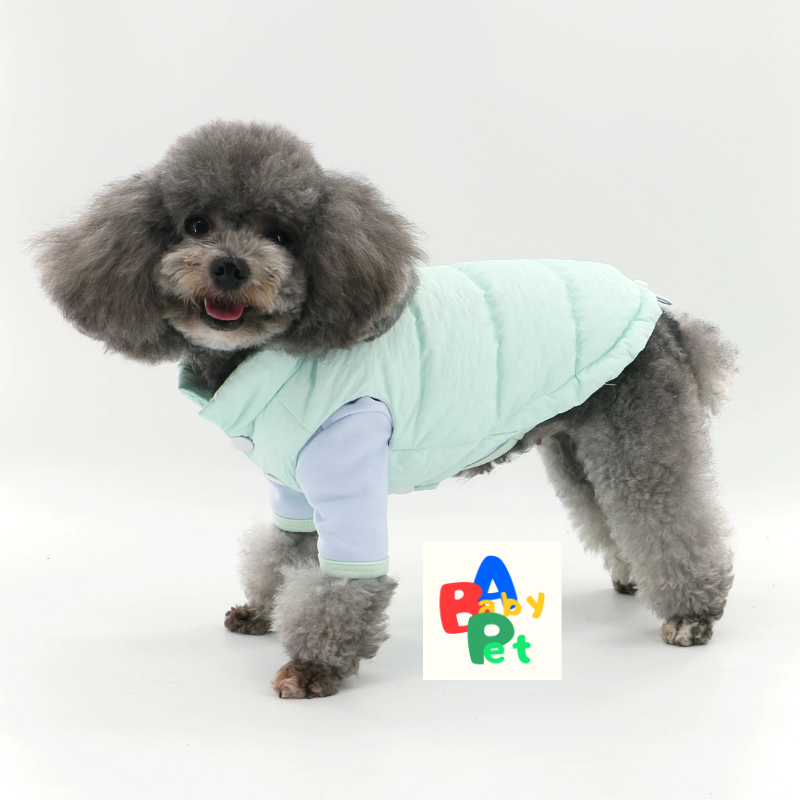 Original Pet Autumn/Winter Thick Sleeveless Adjustable Down Jacket Vest for Teddy Bears