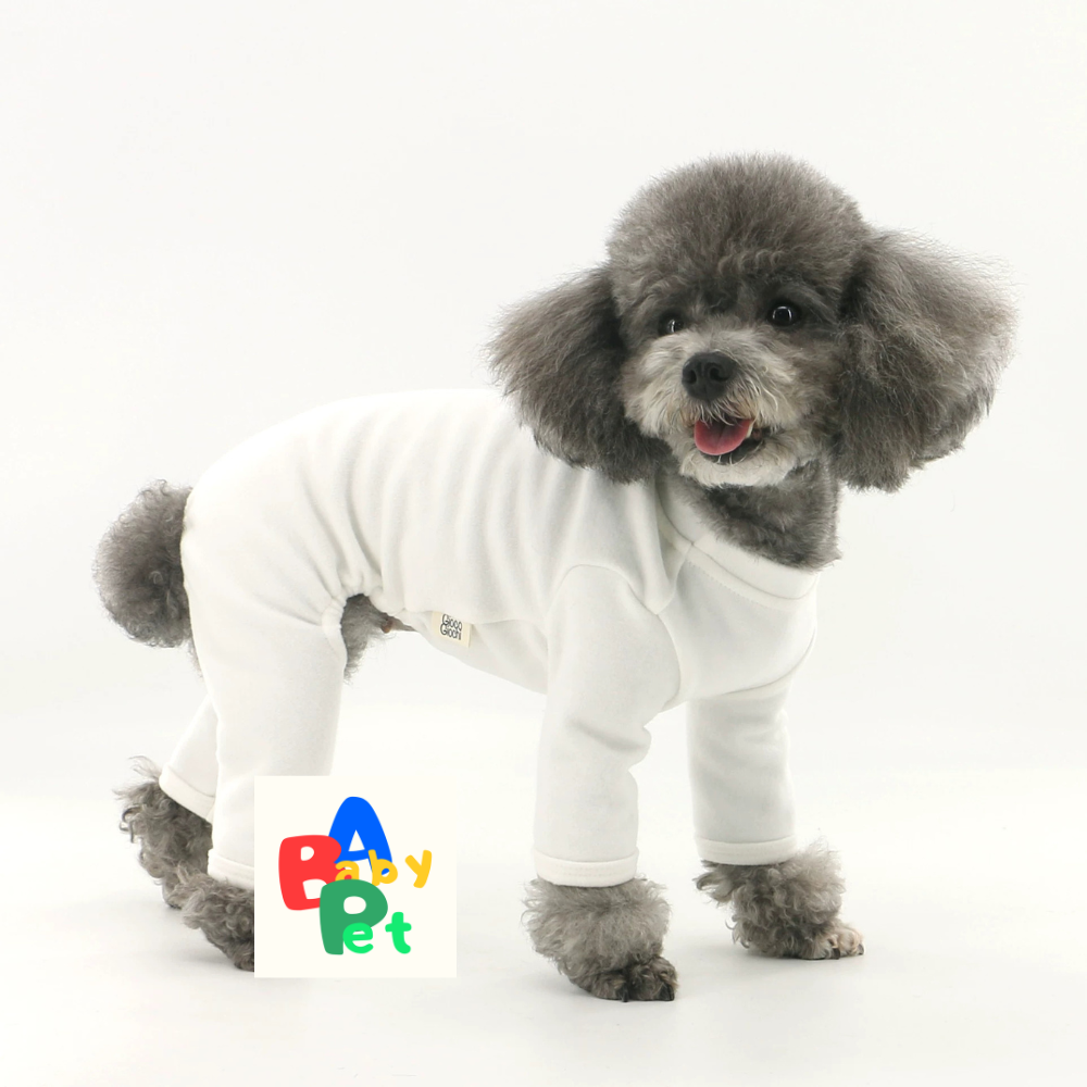 Autumn/Winter Extra Soft and Warm Fetish Fleece for Female Dogs, High-Elastic Round Neck Base Layer for Four-Legged Teddy Bear Dogs