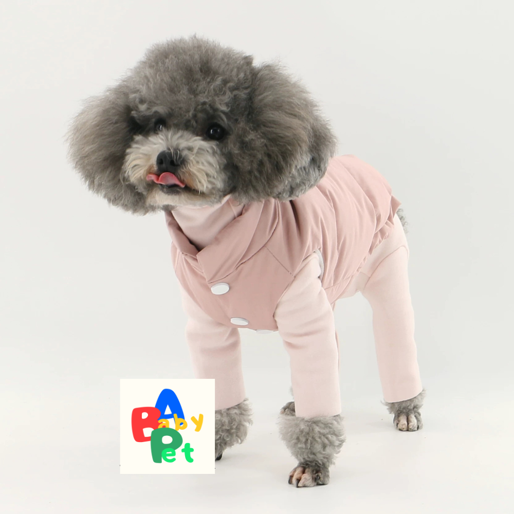 Original Pet Autumn/Winter Thick Sleeveless Adjustable Down Jacket, Warm Teddy Vest for Cats