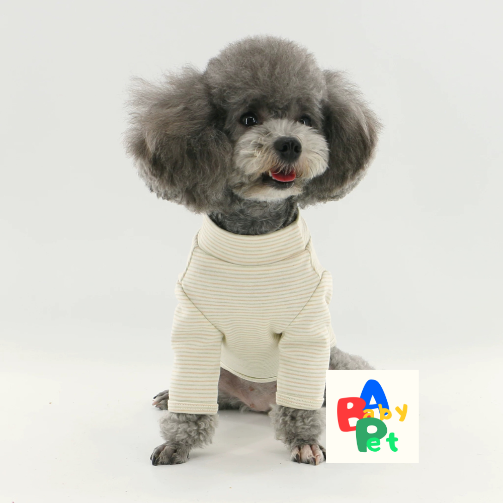 Original Spring/Autumn Pure Cotton Striped Dog Vest for Teddy Bears