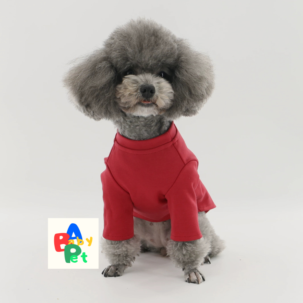 Pet Spring/Autumn Pure Cotton Peruvian Cotton Casual Knitted Multi-Color Base Layer T-Shirt for Teddy Dogs