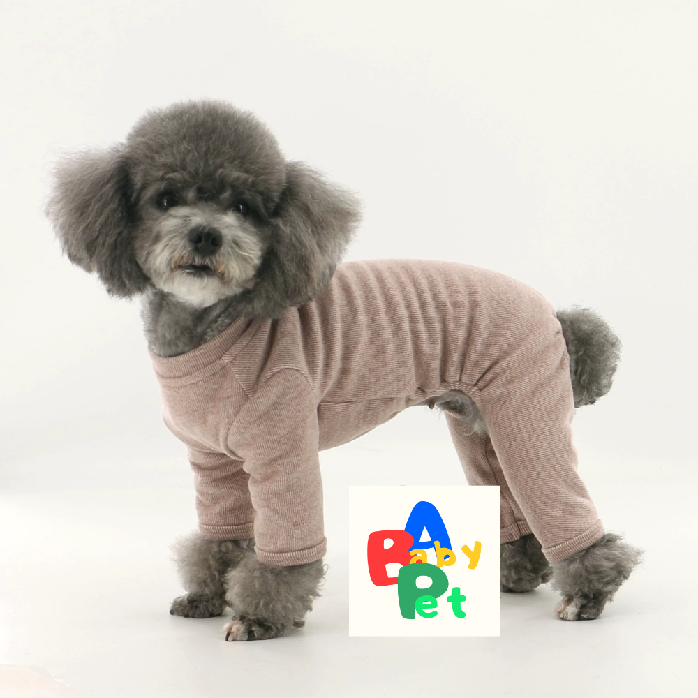 Autumn/Winter Extra Soft and Warm Fetish Fleece for Female Dogs, High-Elastic Round Neck Base Layer for Four-Legged Teddy Bear Dogs