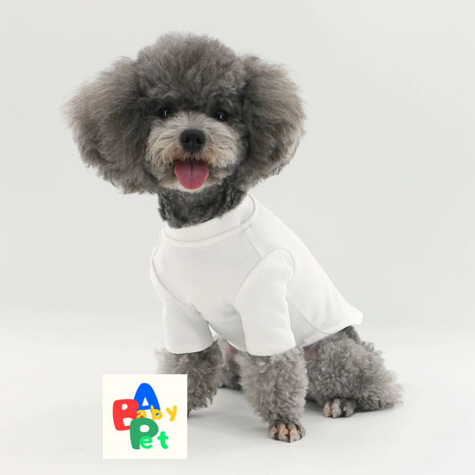Pet Spring/Autumn Pure Cotton Peruvian Cotton Casual Knitted Multi-Color Base Layer T-Shirt for Teddy Dogs