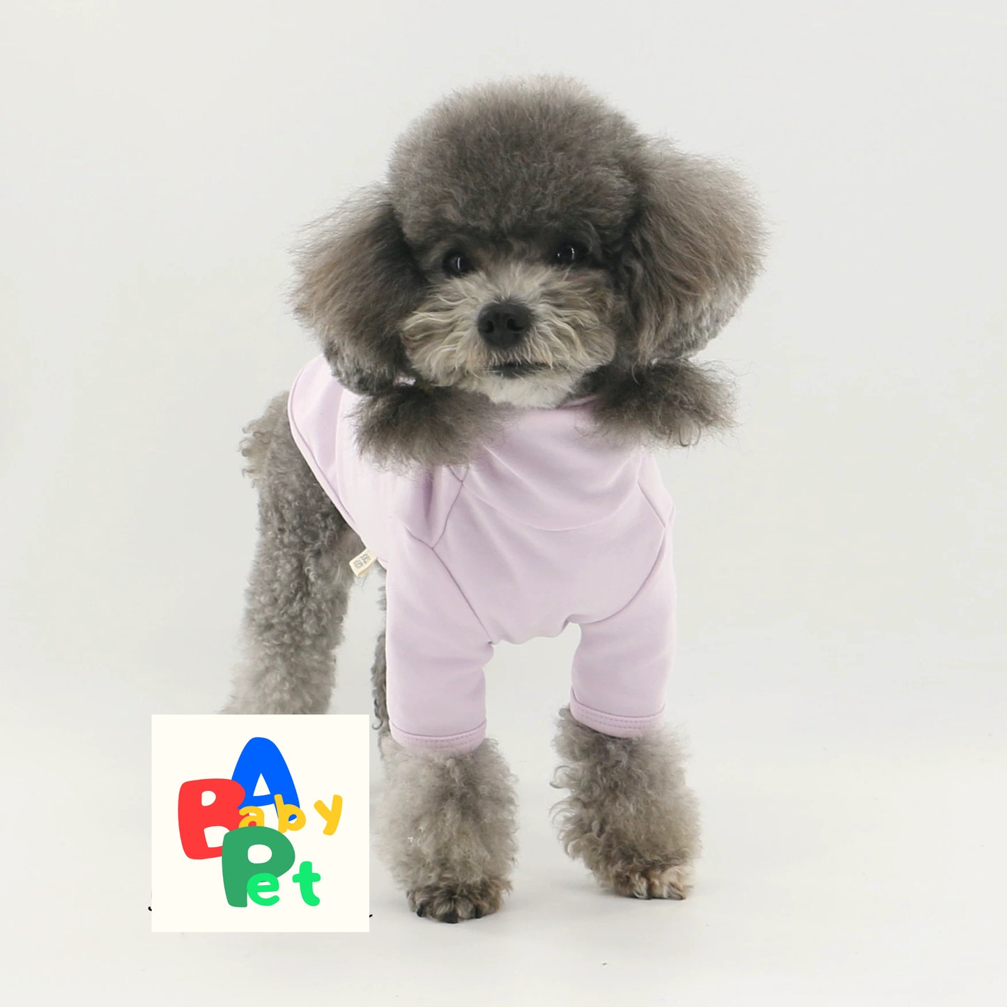 Pet Spring and Autumn Thin Pure Cotton Super Soft High Neck Round Neck Basic Base Shirt Teddy Dog T-shirt