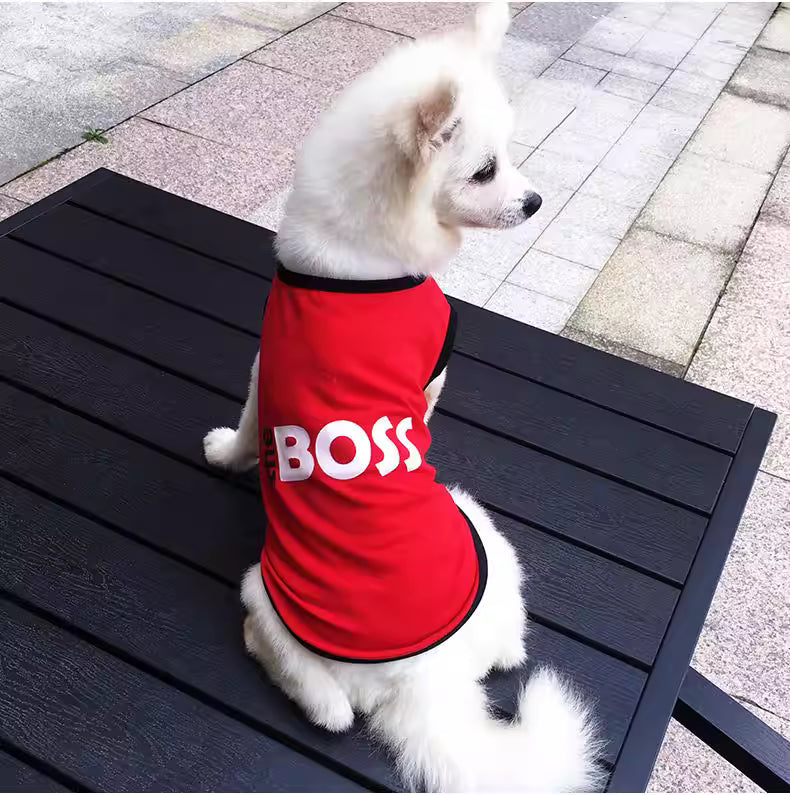 Summer Lightweight Printed Vest for Dogs — Summer Pet Clothing for Cats, Corgis, Poodles, and Puppies