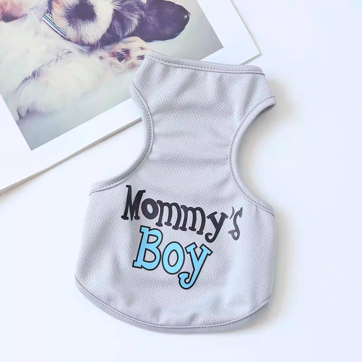 Summer Lightweight Printed Vest for Dogs — Summer Pet Clothing for Cats, Corgis, Poodles, and Puppies