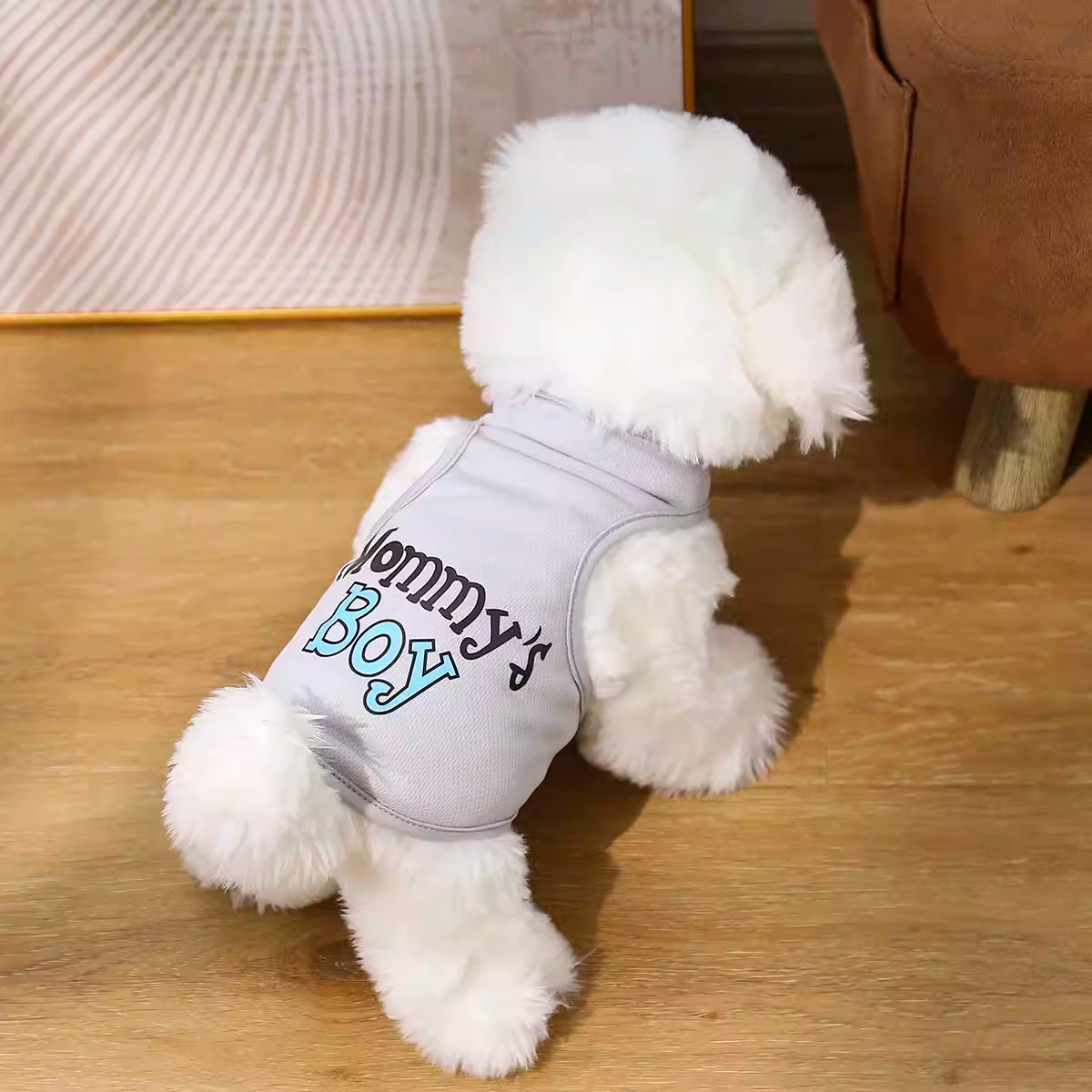 Summer Lightweight Printed Vest for Dogs — Summer Pet Clothing for Cats, Corgis, Poodles, and Puppies