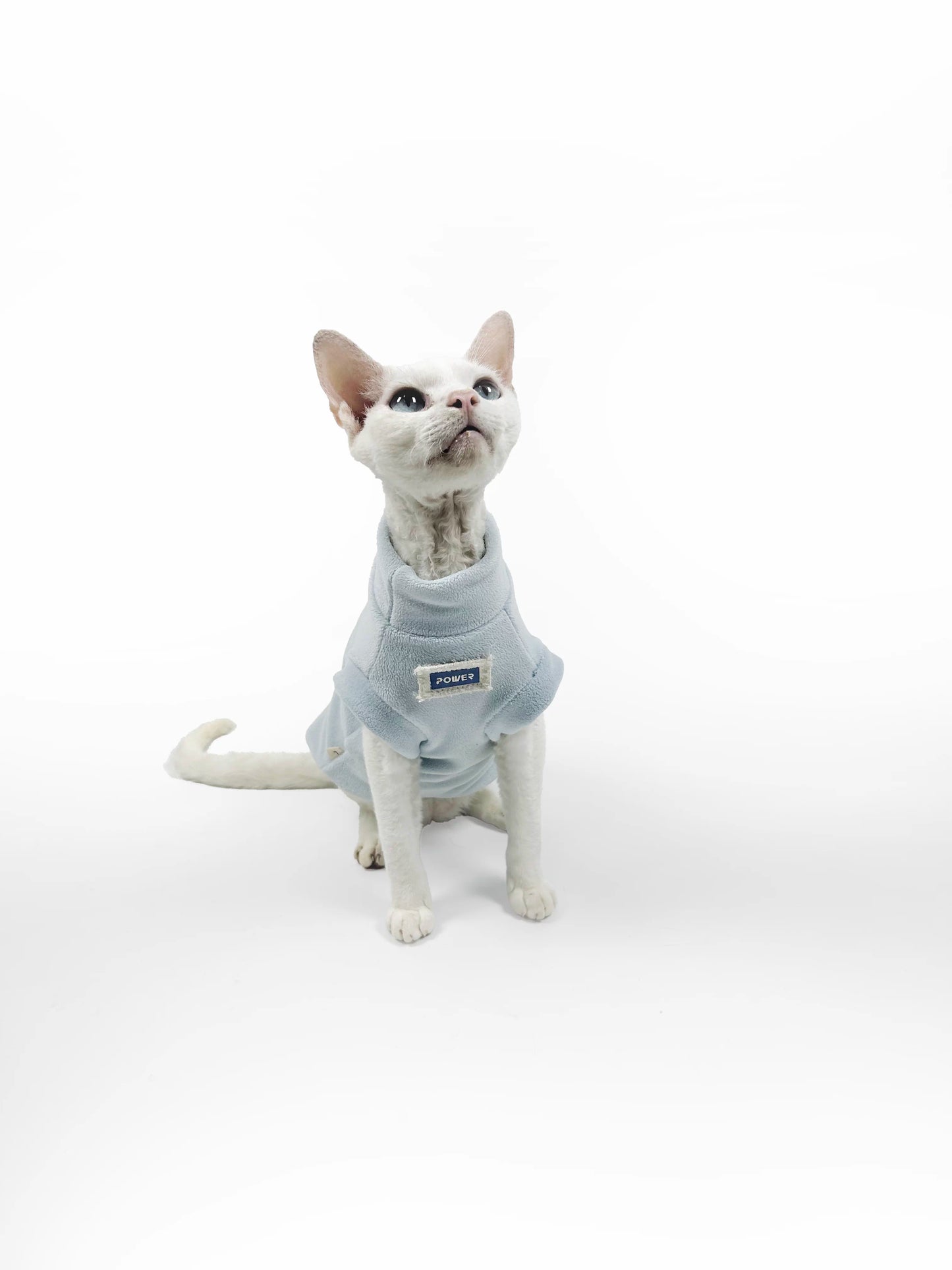 Autumn/Winter Hairless Cat-themed Vest by Sphynx and Devon, Soft and Warm