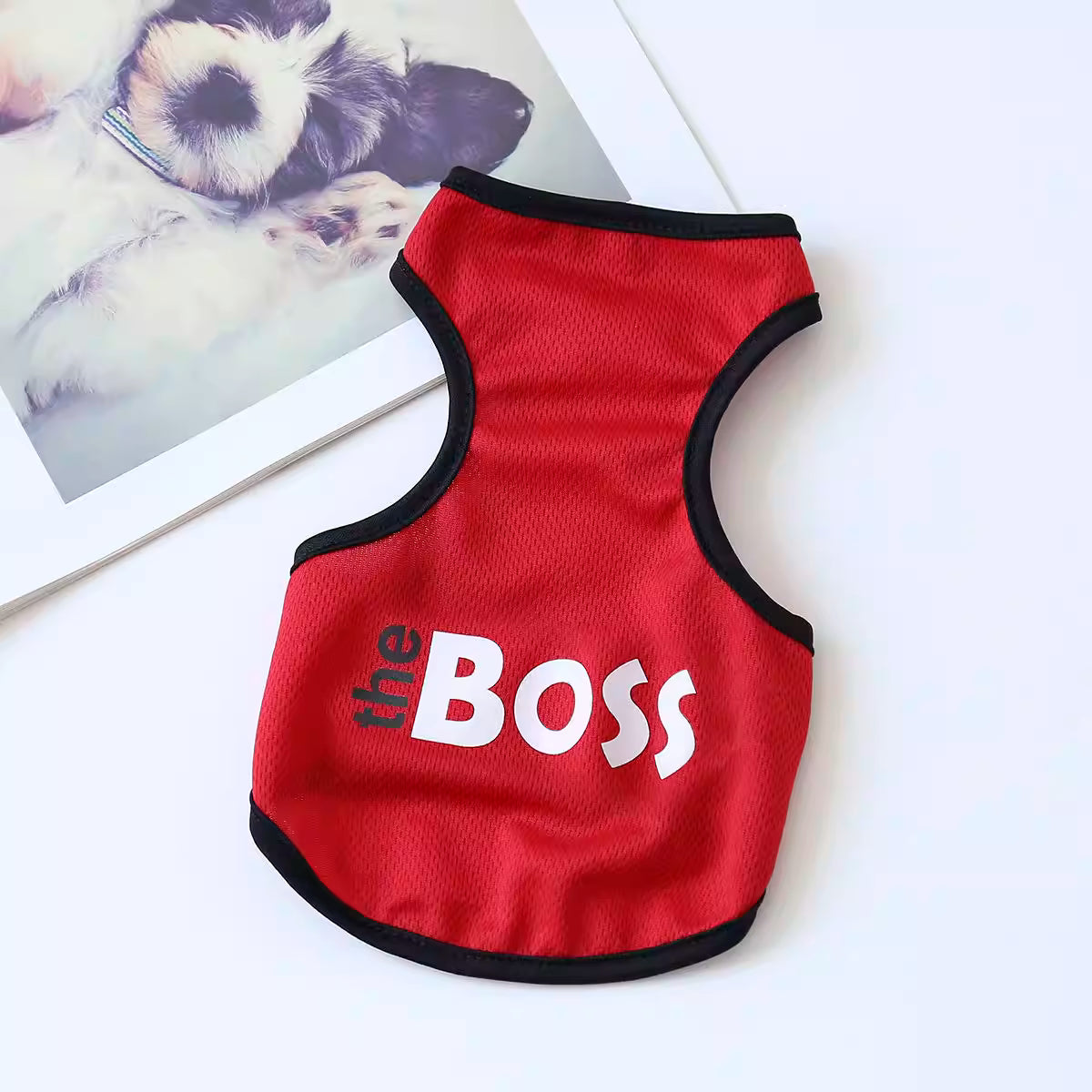 Summer Lightweight Printed Vest for Dogs — Summer Pet Clothing for Cats, Corgis, Poodles, and Puppies
