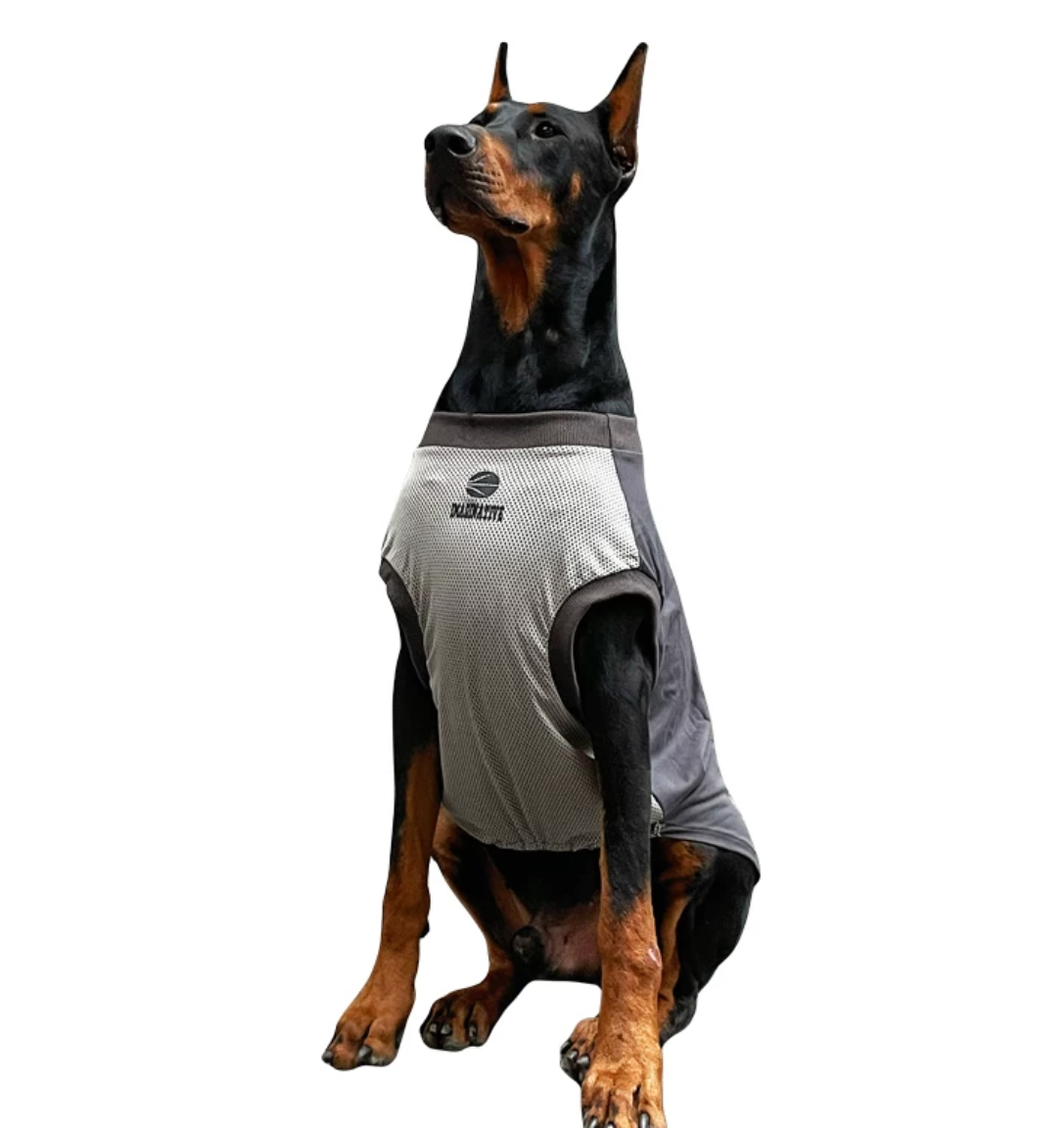 Summer dog clothes, large breed, mesh vest, Golden Retriever, Labrador, Doberman, anti-shedding, sleeveless, thin style